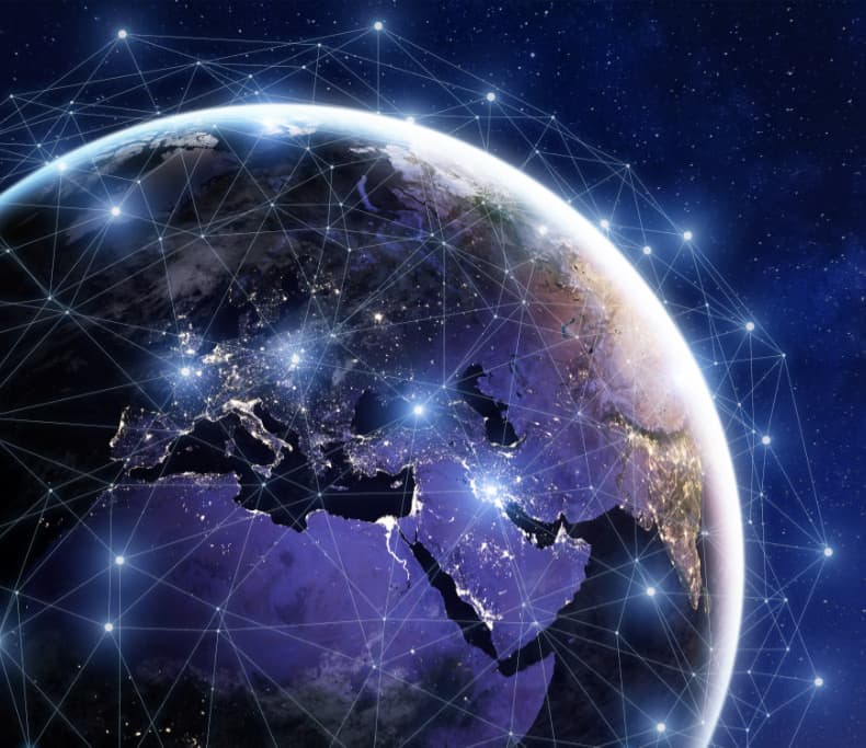 International business partnership