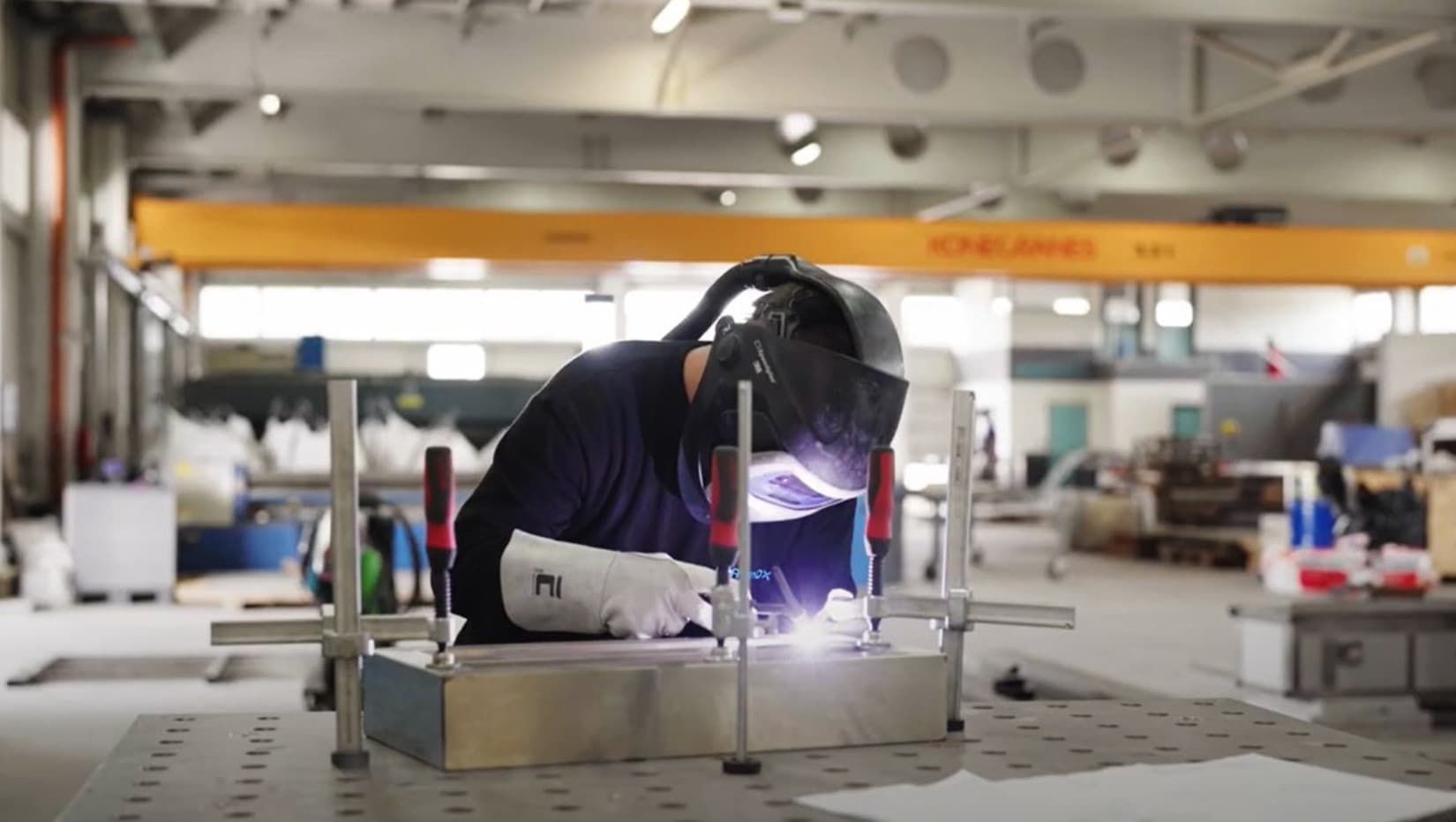 Production of stailness steel pool IMAGINOX in Czech Republic