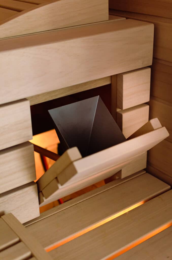 Detail of a heating system