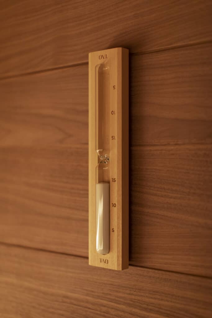 Hourglass by TAO sauna