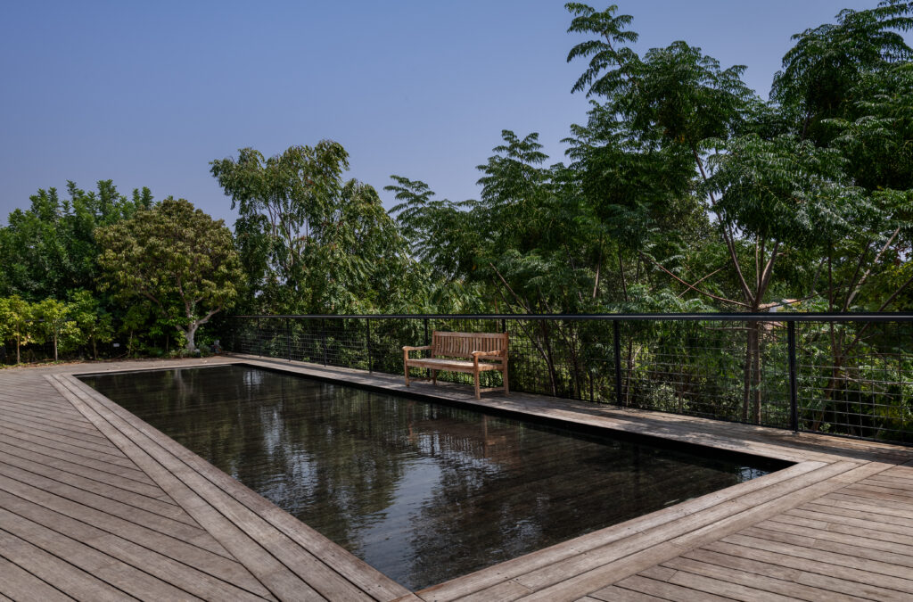 Adjustable pool depth by AQUAFLOORS opened