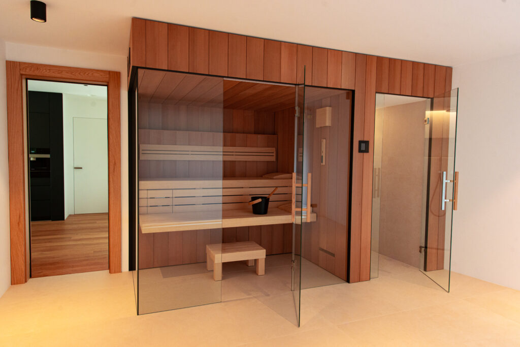 TAO Finnish sauna in private wellness